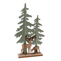 DEKOBAUM - Salbeigrün, Basics, Textil (17/30/4cm)