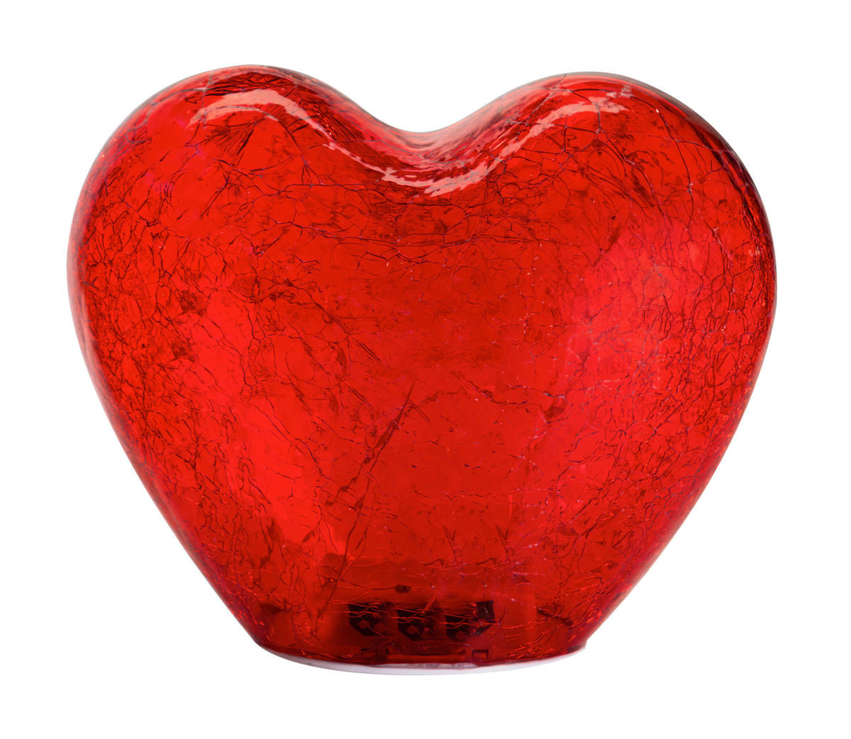 DEKOHERZ - Rot, LIFESTYLE, Glas (18,5/11,5/16cm)