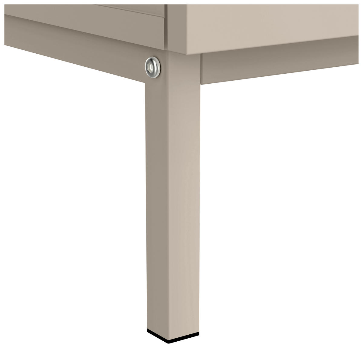 TV-BÄNK  i 180/46/35 cm  - kashmir, Design, metall/trämaterial (180/46/35cm) - home24