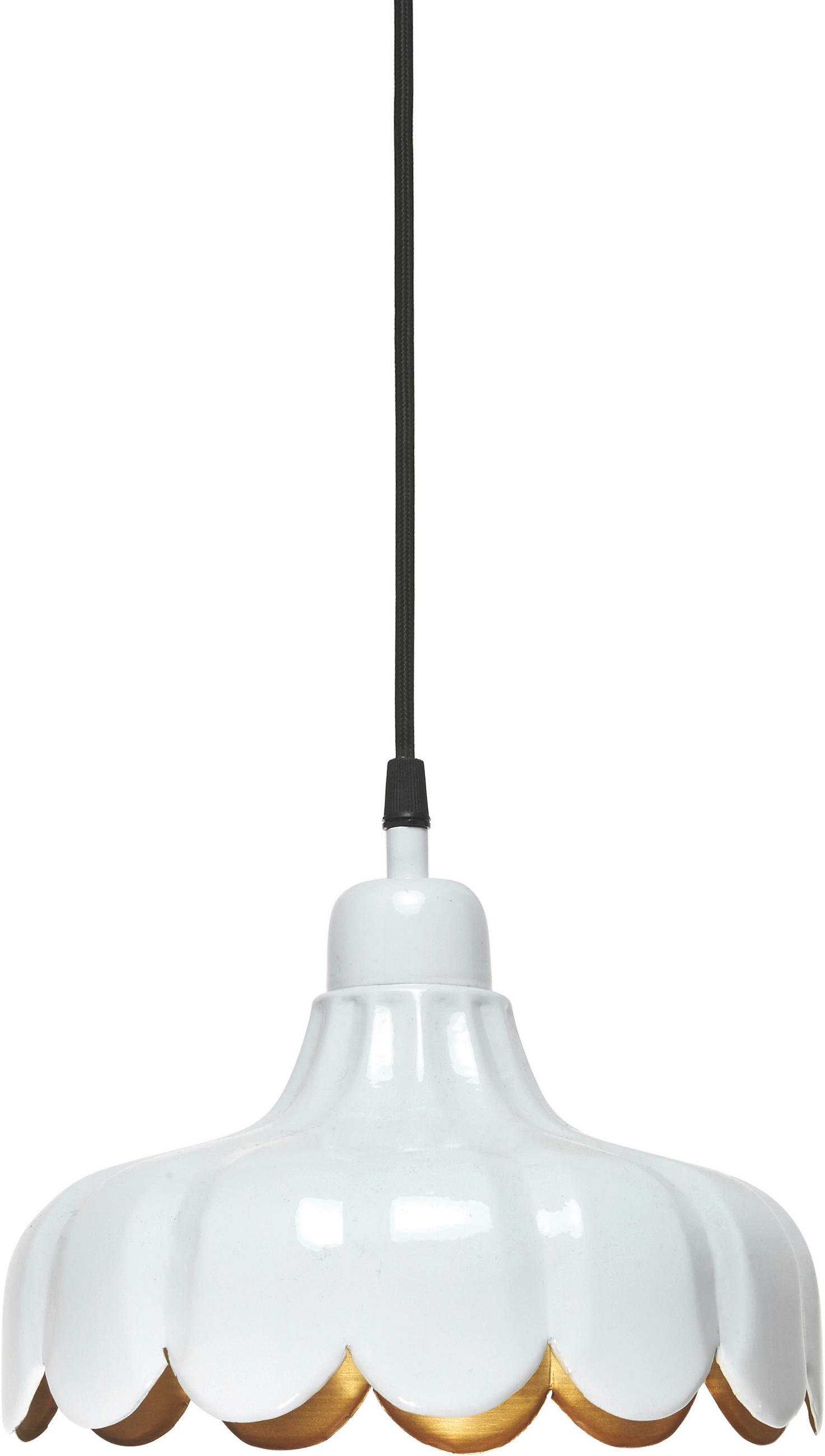 HÄNGELEUCHTE PR Home Wells 24/21/24 cm - Weiß, KONVENTIONELL, Metall (24/21/24cm)