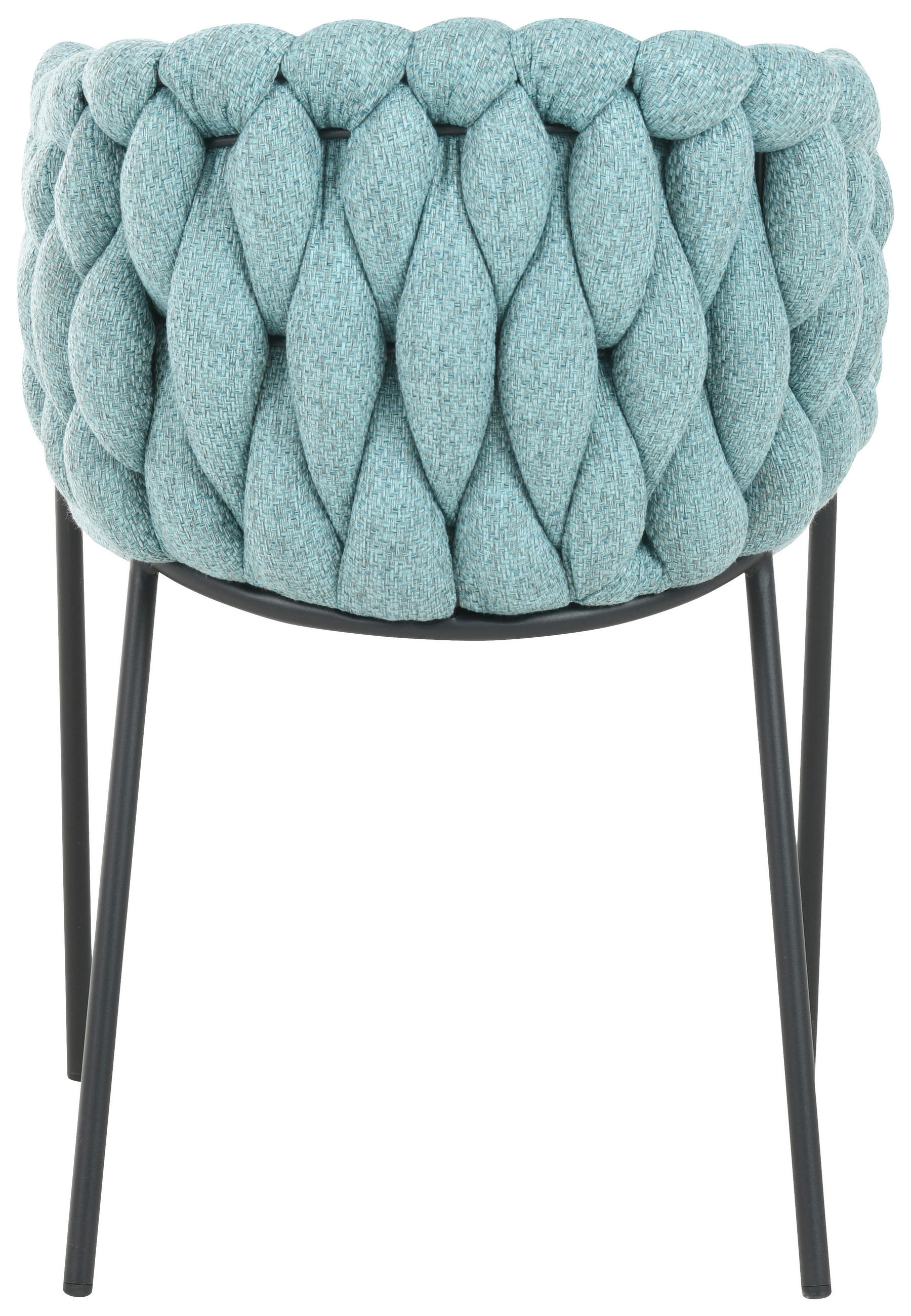 STOLICA  svijetlo plava  drvo, metal, tekstil      - svijetlo zelena/crna, Moderno, drvo/metal (54/78cm)