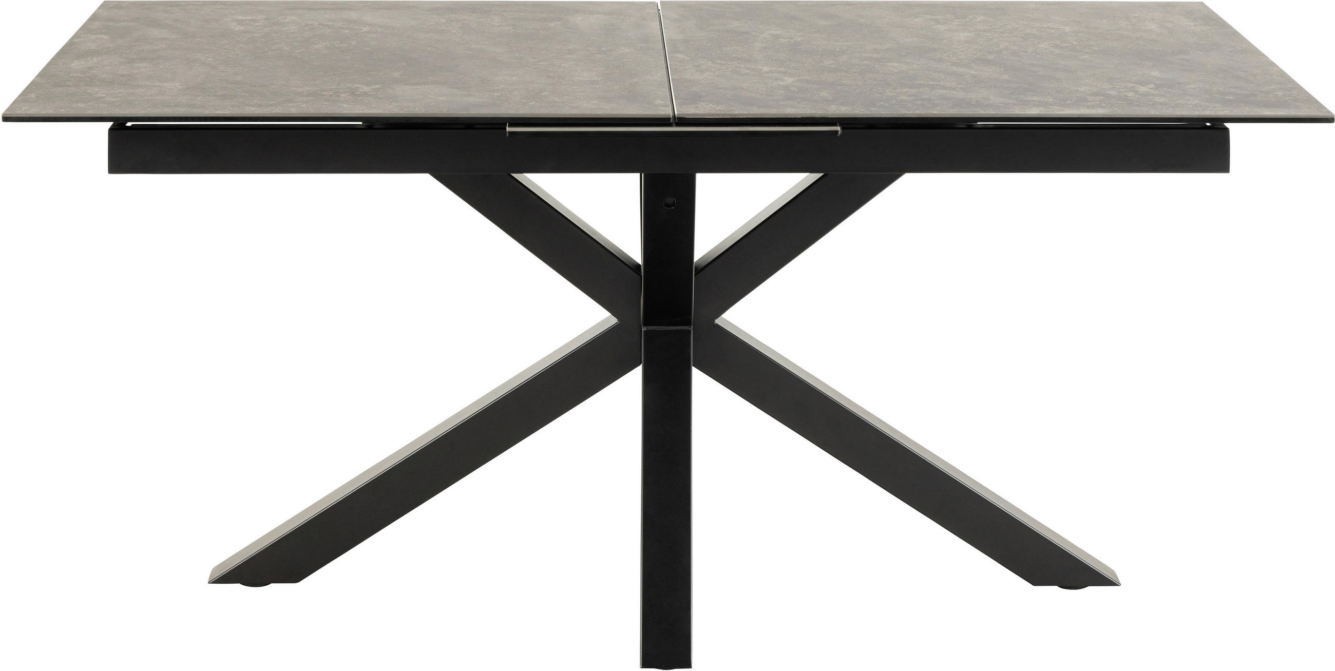 STOL ZA BLAGOVAONICU  tamno siva  keramika      - tamno siva/crna, Moderno, metal/keramika (168/90/76cm) - MID.YOU