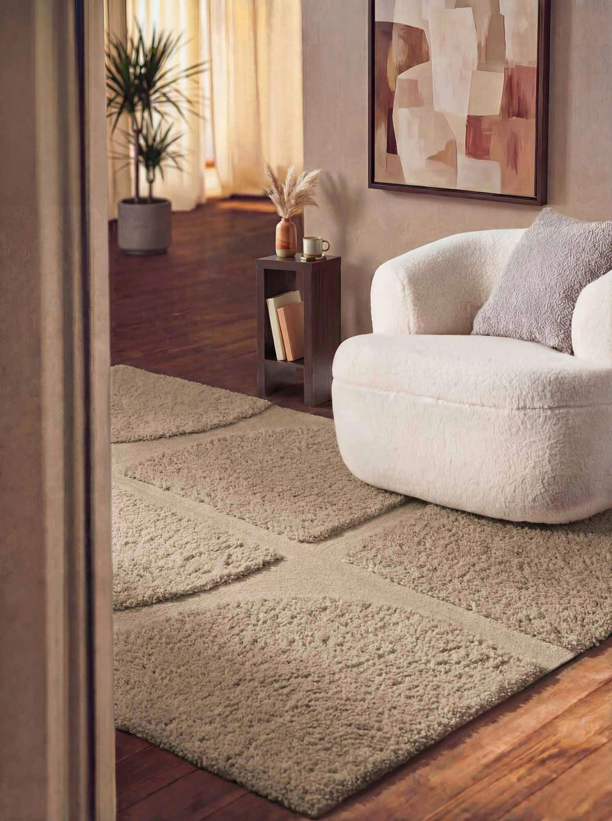 HOCHFLORTEPPICH 200/300 cm Lambeth Beige rechteckig  - Beige, Basics, Textil (200/300cm) - Ted Baker