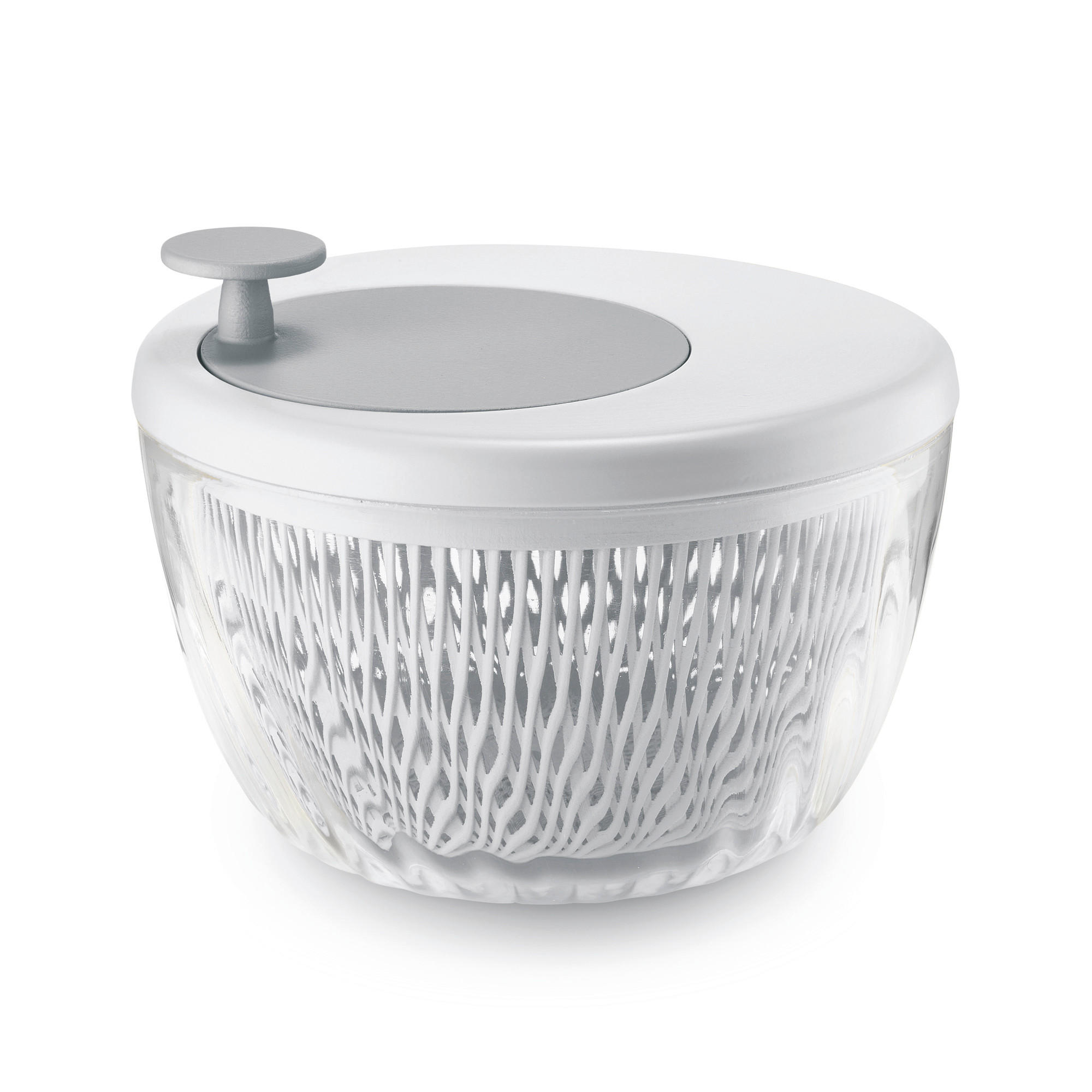 POSUDA ZA SUŠENJE SALATE  - siva/prozirno, Basics, plastika (26cm) - GUZZINI