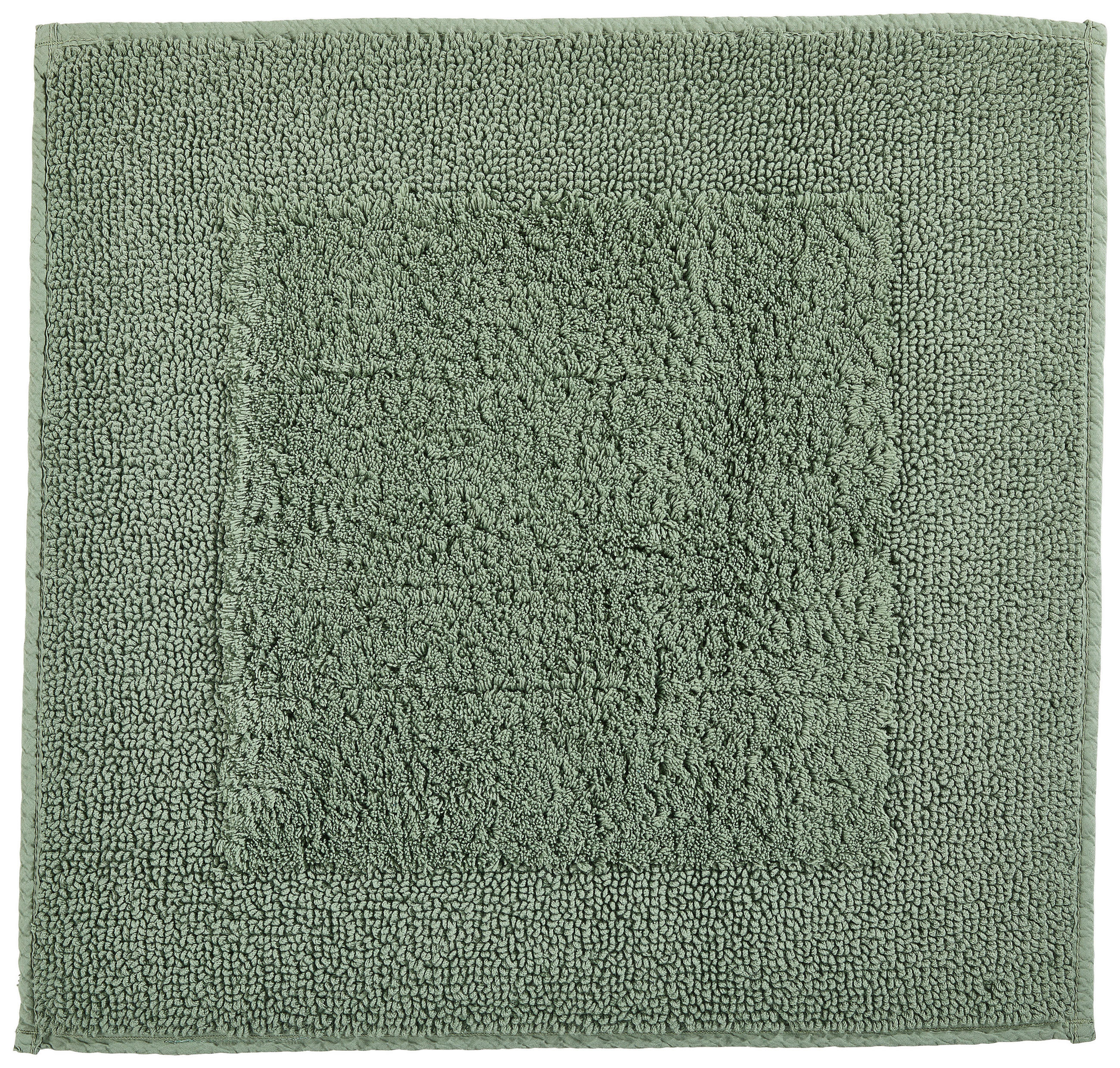 BADEMATTE Grün 60/60 cm  - Grün, Textil (60/60cm) - Dieter Knoll