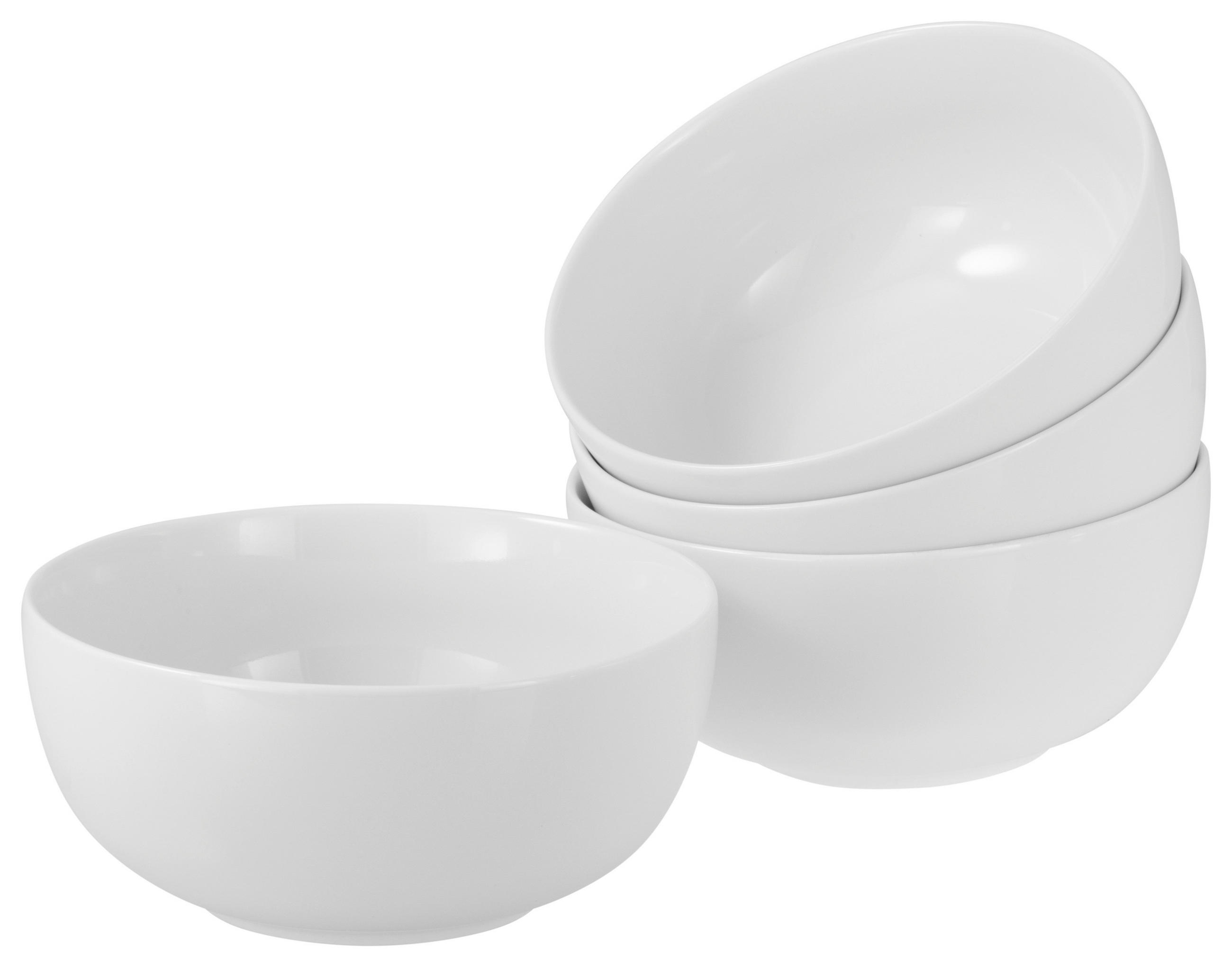 SKÅLSET 4 delar Allround   - vit, Design, keramik - Creatable