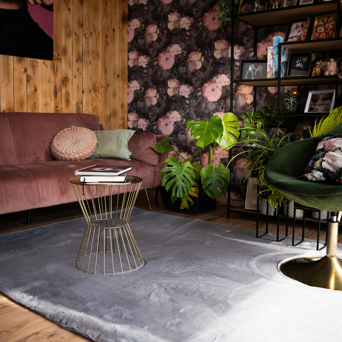 FELLTEPPICH 200/290 cm My Monaco  - Silberfarben, Design, Textil (200/290cm)