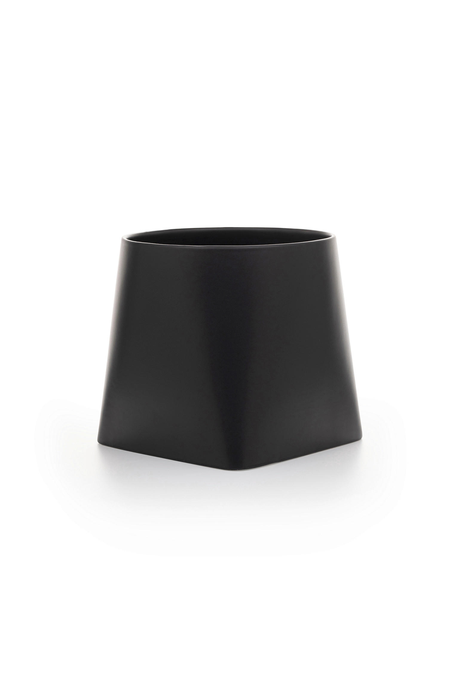 ÜBERTOPF 16/14/14 cm Schwarz  - Schwarz, Trend, Keramik (16/14/14cm) - Markslöjd