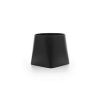ÜBERTOPF 16/14/14 cm Schwarz  - Schwarz, Trend, Keramik (16/14/14cm) - Markslöjd