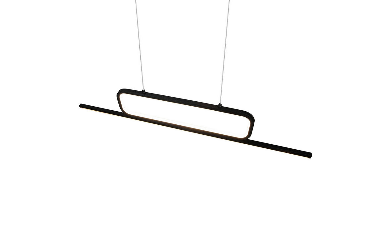 LED-HÄNGELEUCHTE 110/7,5/150 cm    - Schwarz, Design, Metall (110/7,5/150cm) - Trio Leuchten