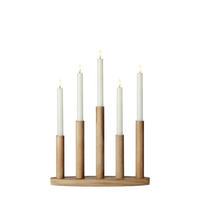 LED-DEKOLEUCHTE Milo 34,2/47/7 cm   - Braun, Basics, Holz (34,2/47/7cm) - Markslöjd