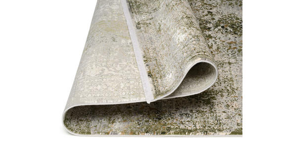 WEBTEPPICH 67/130 cm Avignon Grau, Grün rechteckig  - Grau/Grün, Design, Textil (67/130cm) - Dieter Knoll