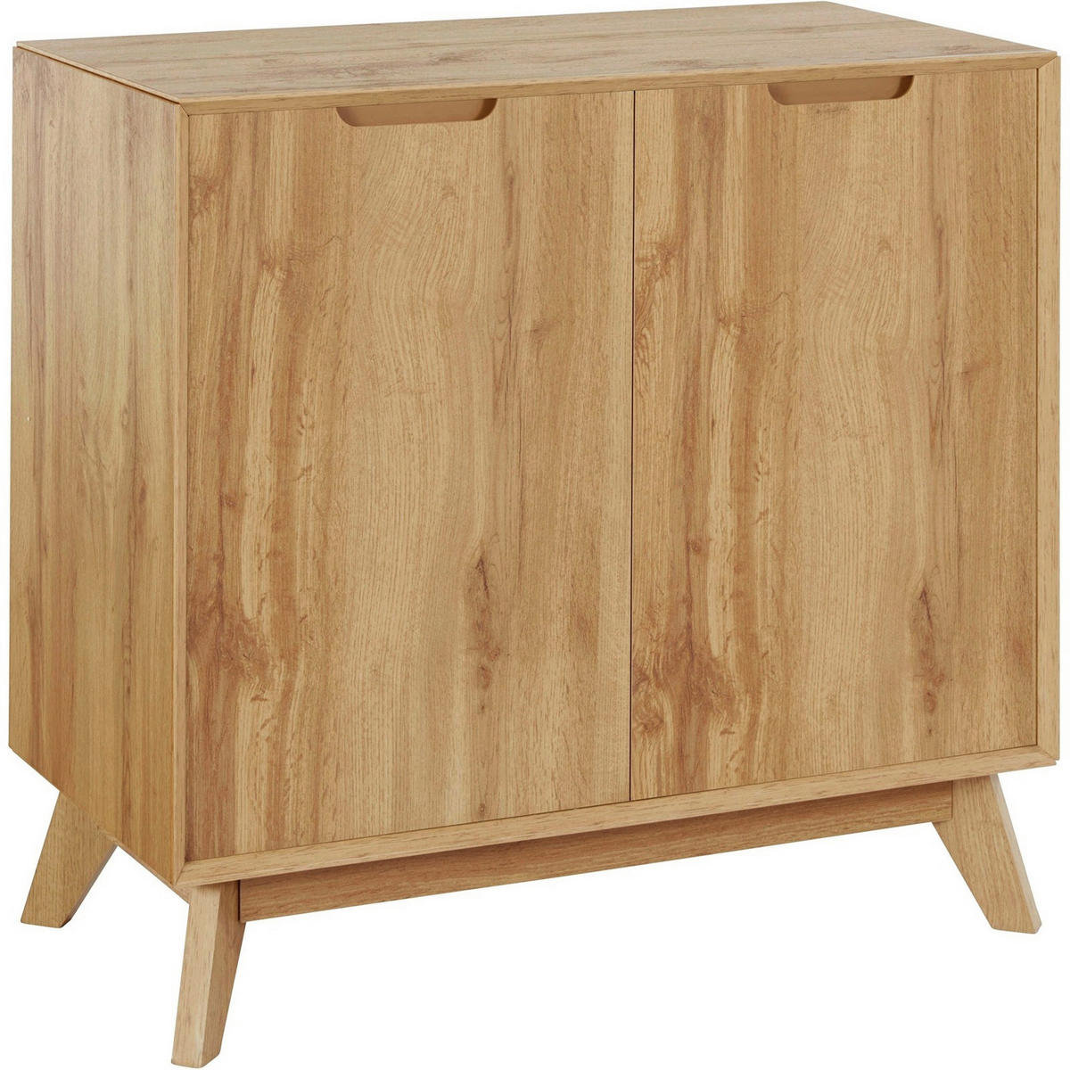 SCHUHSCHRANK Eiche Wotan  - Eiche Wotan, Design, Holzwerkstoff (80/75/40cm) - Livetastic