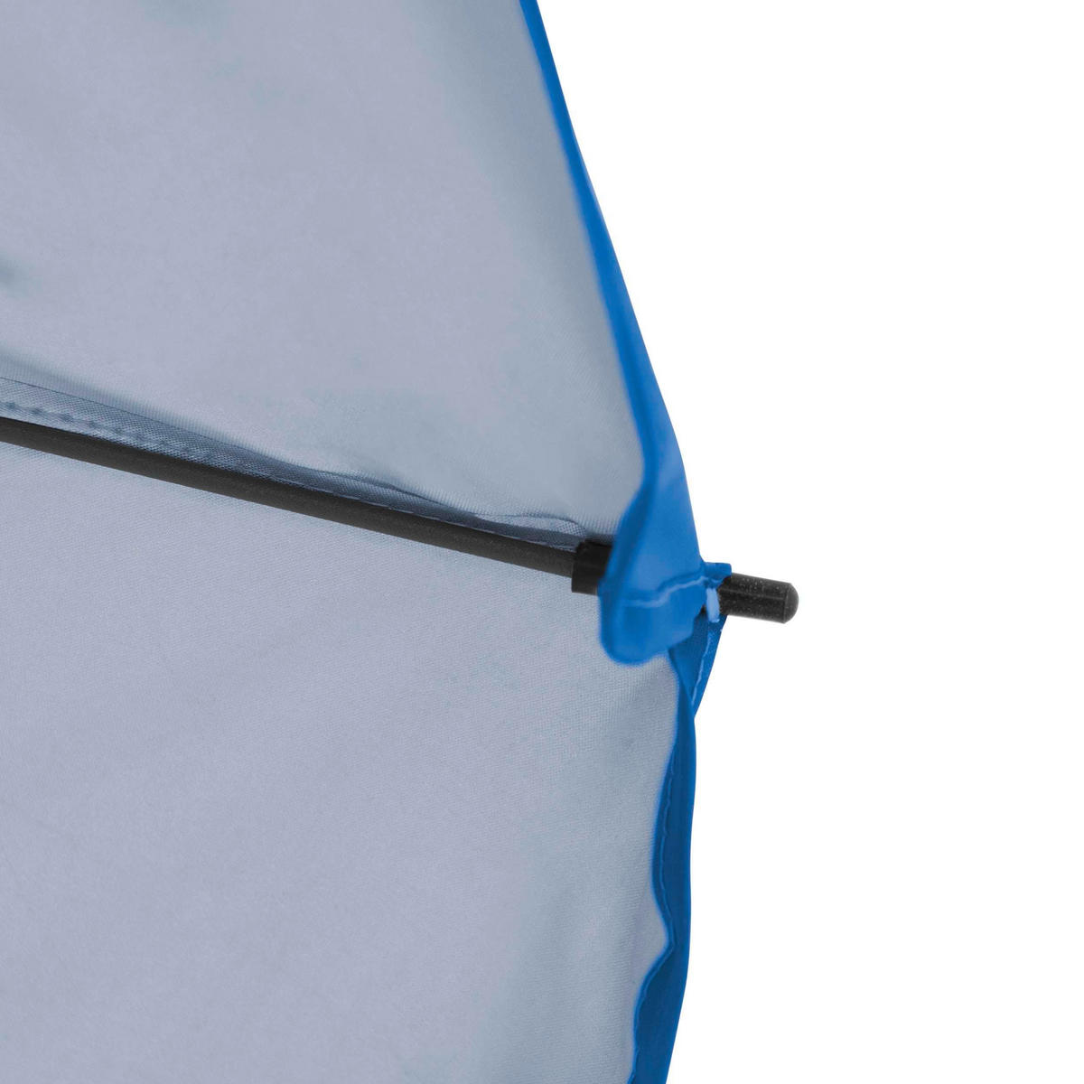 SONNENSCHIRM 160 cm Dunkelblau, Blau, Hellblau  - Blau/Anthrazit, Design, Textil/Metall (160/160cm) - Doppler