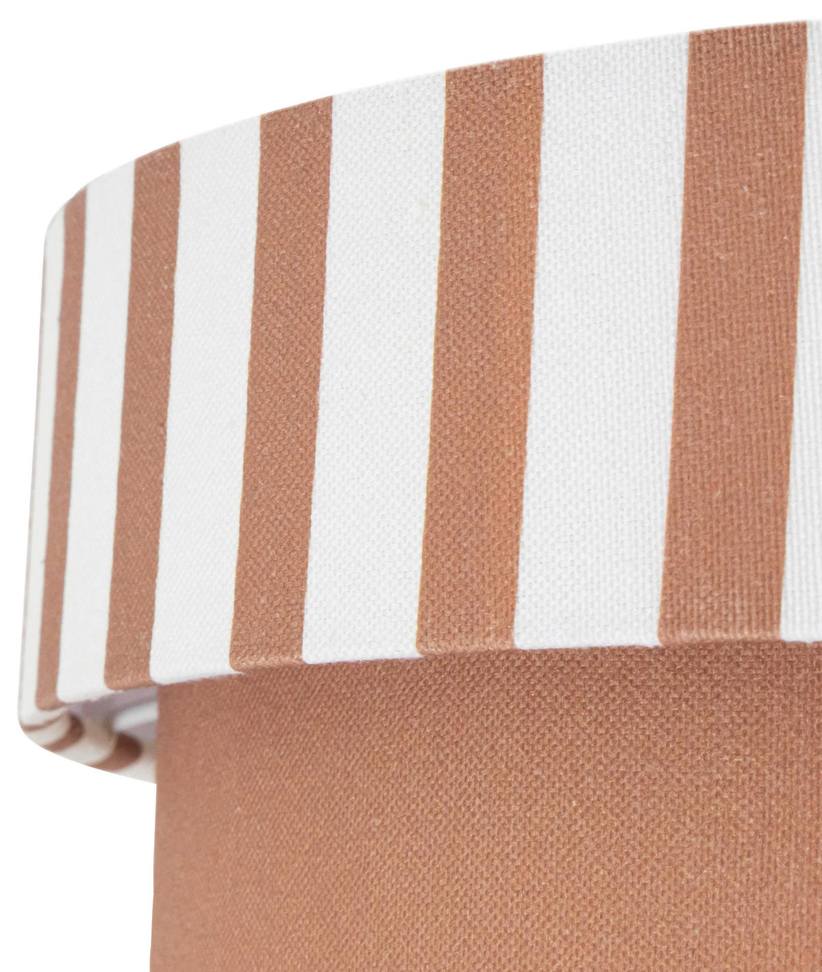 DECKENLEUCHTE  37/13 cm    - Braun/Naturfarben, MODERN, Kunststoff/Textil (37/13cm) - Novel