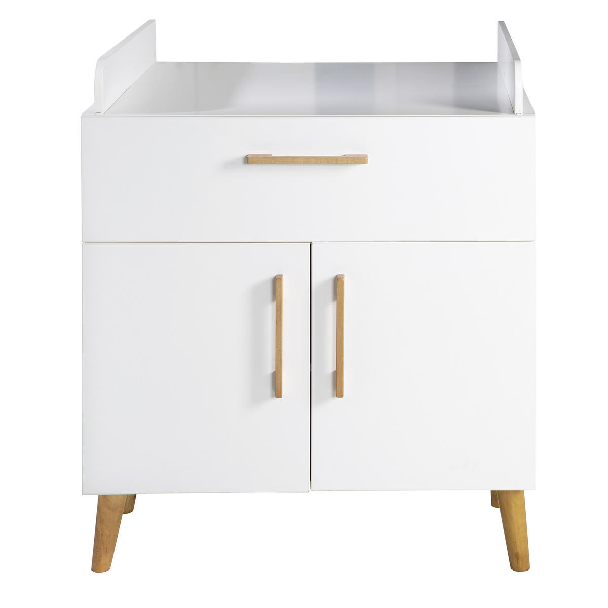 WICKELKOMMODE roba Mick Weiß  - Weiß, Basics, Holz/Holzwerkstoff (90,5/103,5/77cm) - Roba