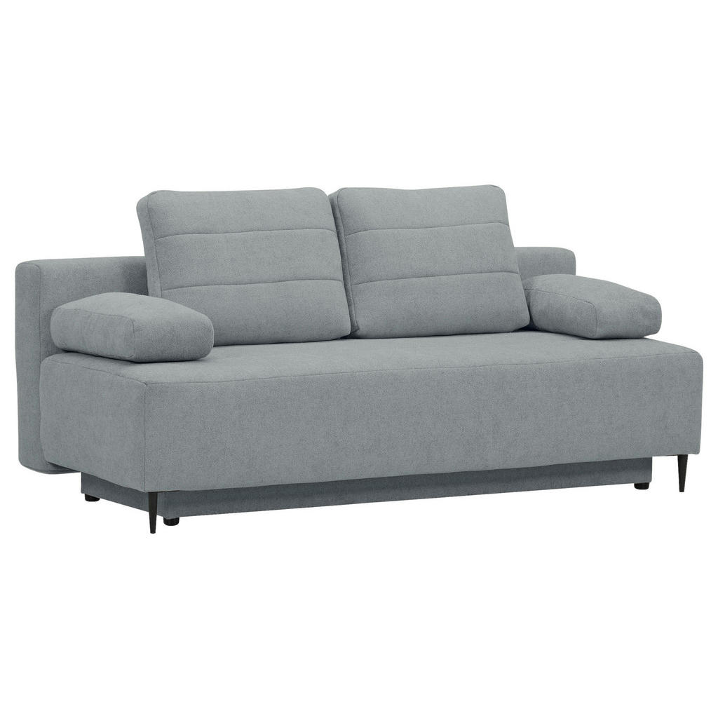 Thumbnail - Carryhome Schlafsofa, Grau, Textil, 2-Sitzer, Füllung: Polyetherschaumkern, 197x75x100 cm, Stoffauswahl, Liegefunktion, ...