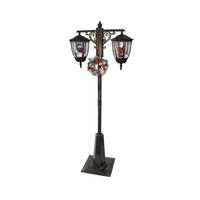 LED LUCERNA plast - tmavě hnědá, Lifestyle, plast (40/188/80cm) - X-Mas