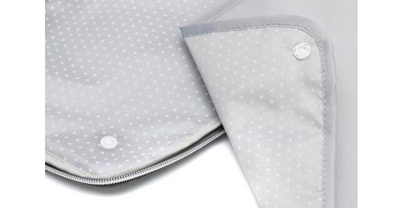 WICKELTASCHE - Hellgrau, Basics, Textil (40/24/32cm) - My Baby Lou