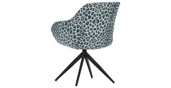 ARMLEHNSTUHL  Sitzfläche 360° drehbar Flachgewebe, Mikrofaser  - Schwarz/Grau, Design, Textil/Metall (60/83/65cm) - Landscape