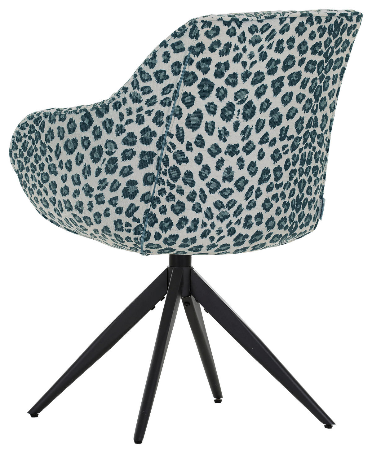 ARMLEHNSTUHL , Sitzfläche 360° drehbar , Flachgewebe, Mikrofaser  - Schwarz/Grau, Design, Textil/Metall (60/83/65cm) - Landscape