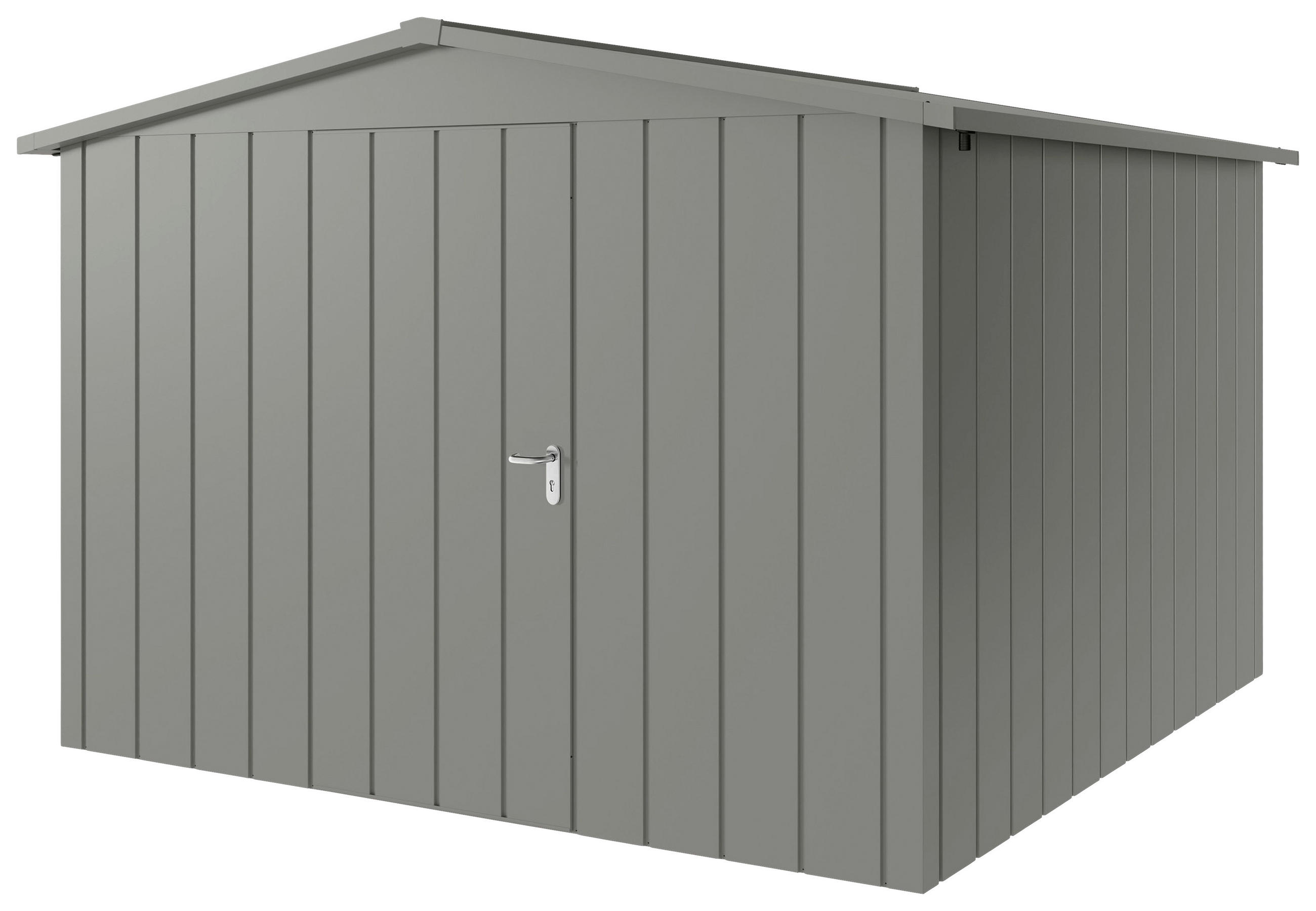 GERÄTEHAUS 333/231/325 cm  - Alufarben, Basics, Metall (333/231/325cm)