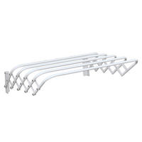 WÄSCHETROCKNER  - Weiß, Basics, Metall (60/19/6,5cm) - MSV