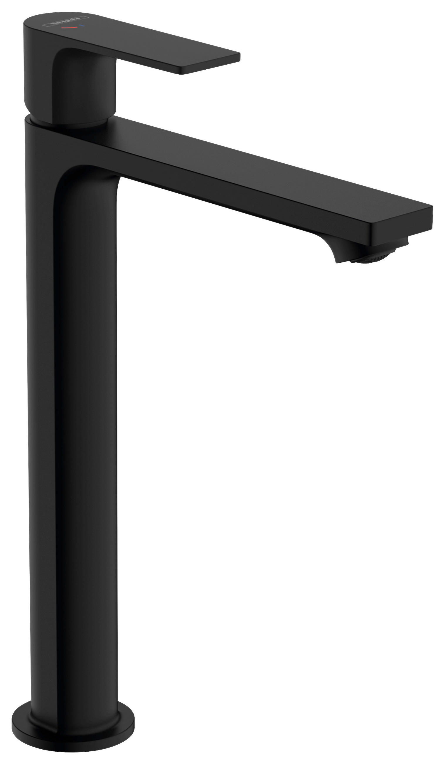 Waschtischarmatur Rebris E Schwarz Matt H: 30,3 Cm