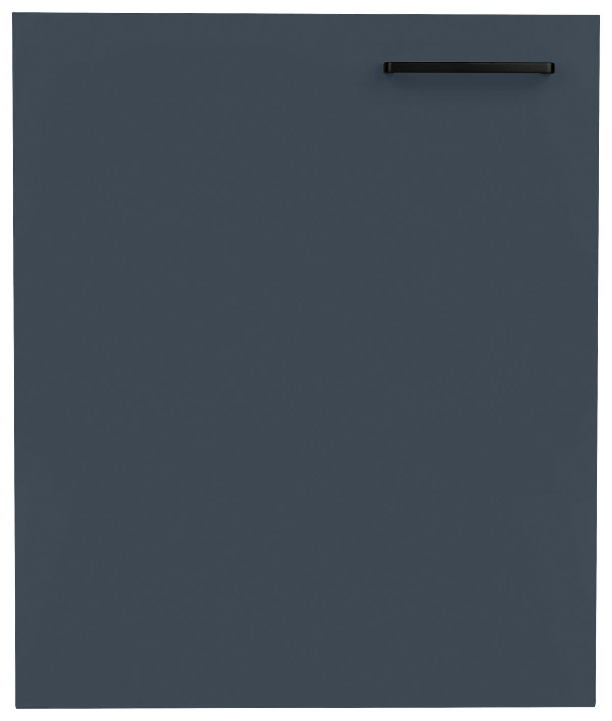 KÜCHENSCHRANKFRONT 60/72/1,9 cm  in Blau  - Blau/Schwarz, MODERN, Holzwerkstoff/Metall (60/72/1,9cm) - Nobilia