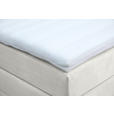 BOXSPRINGBETT 160/200 cm  in Naturfarben  - Schwarz/Naturfarben, KONVENTIONELL, Textil/Metall (160/200cm) - Carryhome