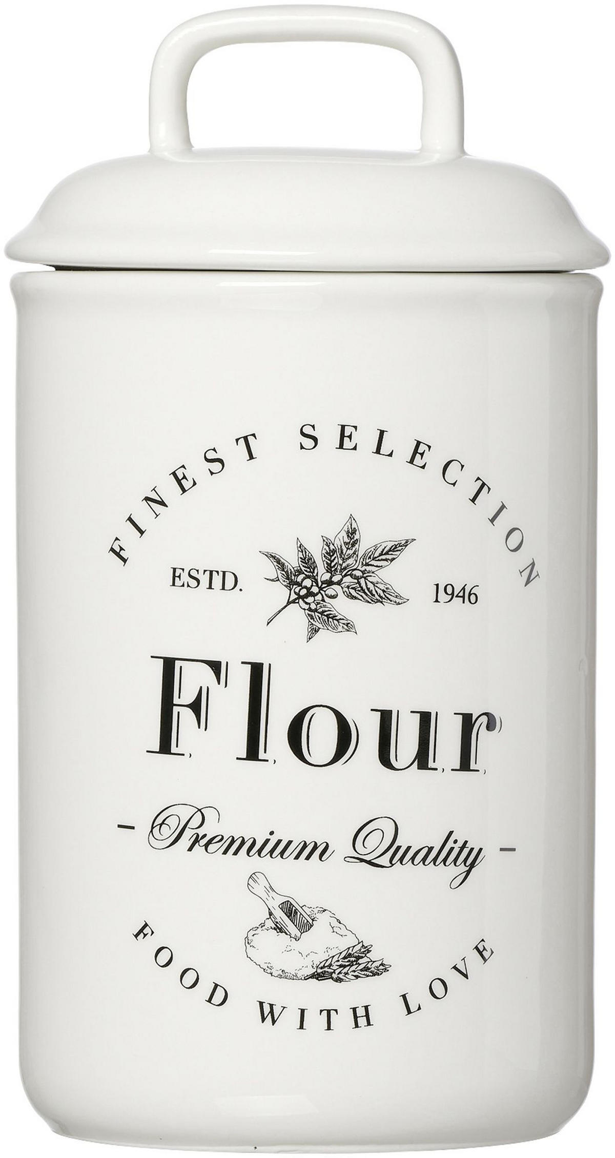 POSUDA ZA ZALIHE  1,1 l  Finest Selection  - bijela, Basics, keramika (1,1l) - Ritzenhoff Breker