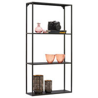 Etajeră De Perete 45/90/15 cm  - negru, Trend, metal (45/90/15cm) - Landscape