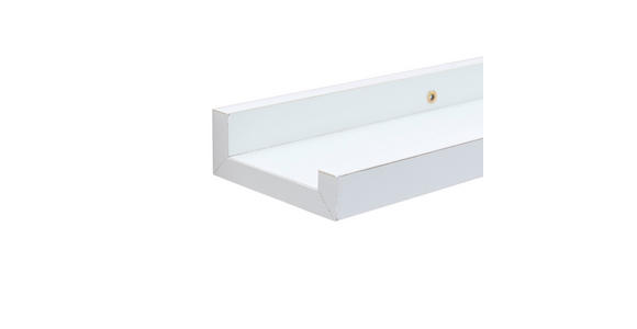 WANDBOARD Holzwerkstoff Weiß  - Weiß, Basics, Holzwerkstoff (120/3,5/9cm) - Xora