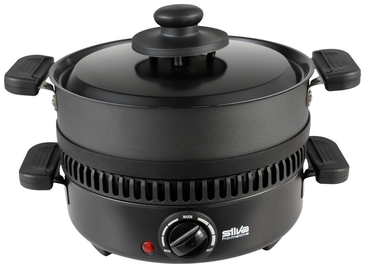 CREPESGERÄT SILVA PK-M 800  - Schwarz, KONVENTIONELL, Kunststoff (26/25cm) - Silva Schneider