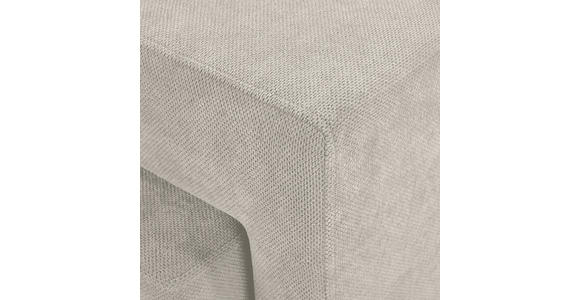ECKSOFA  in Webstoff Creme  - Creme/Schwarz, KONVENTIONELL, Holz/Textil (244/283cm) - Carryhome