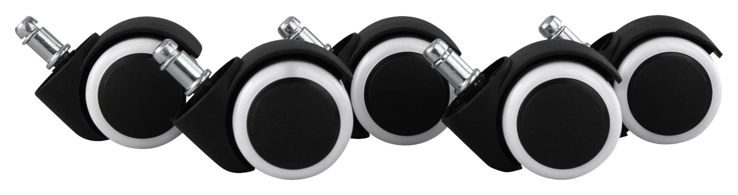 Rolă Pentru Scaun Rotativ - alb, Basics, plastic (5cm) - MID.YOU