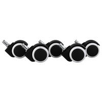 DREHSTUHLROLLE - Weiß, Basics, Kunststoff (5cm) - MID.YOU