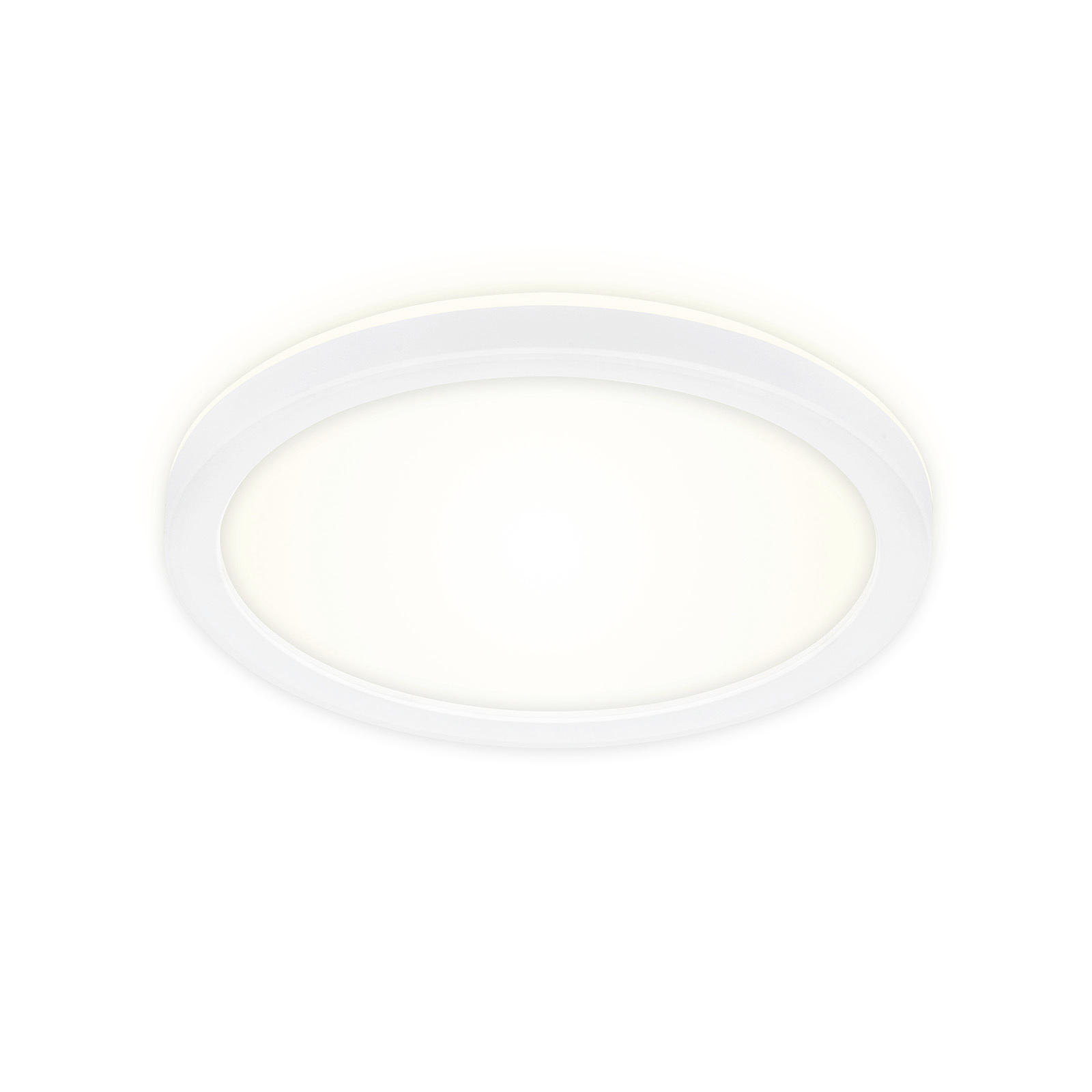 LED-PANEEL Slim  - Weiß, Basics, Kunststoff (19/2,8cm)