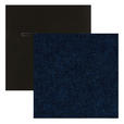 TEPPICHFLIESE - Dunkelblau, Basics, Kunststoff/Textil (50/50cm) - Esposa