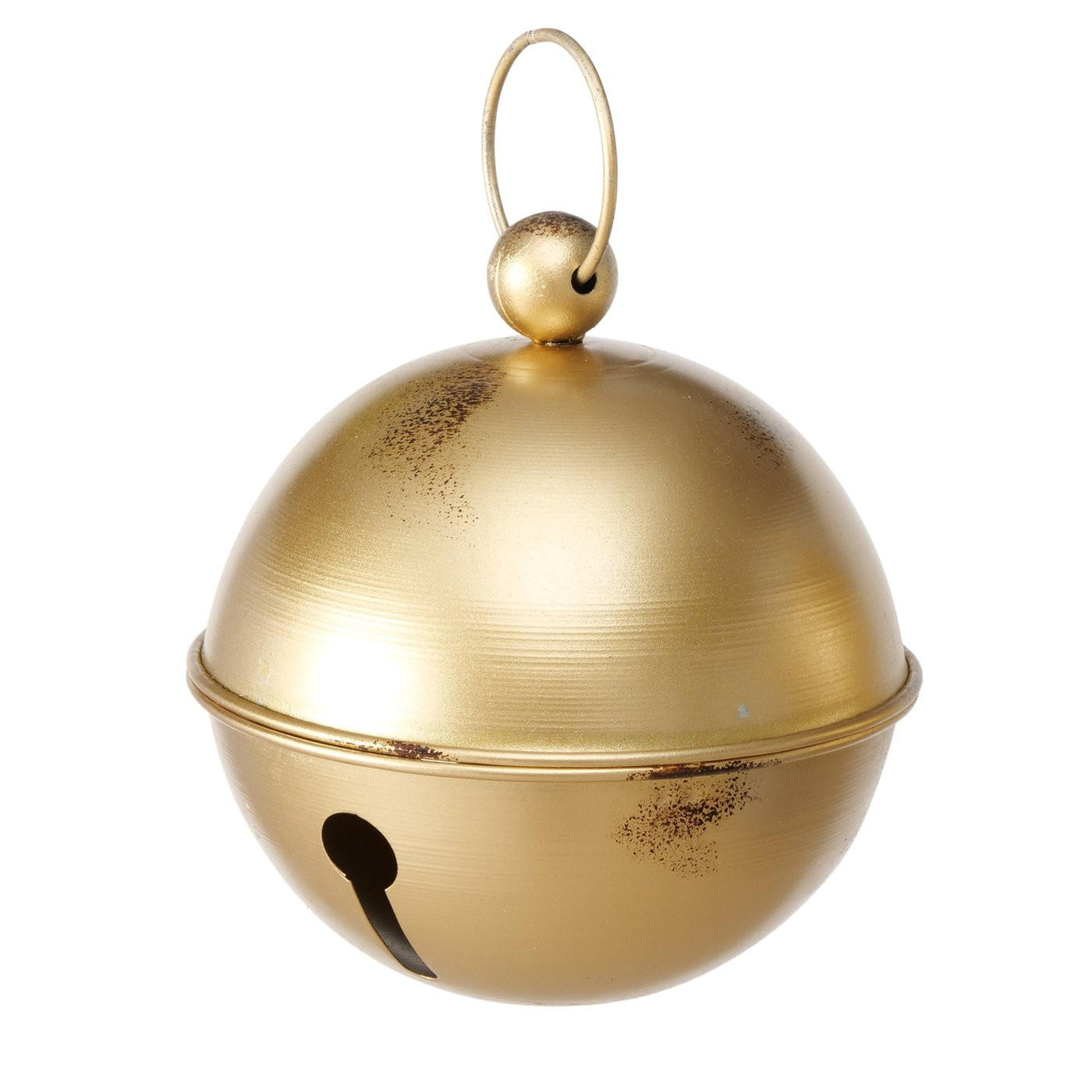 CHRISTBAUMANHÄNGER 18 cm  - Goldbraun, Lifestyle, Metall (18cm)