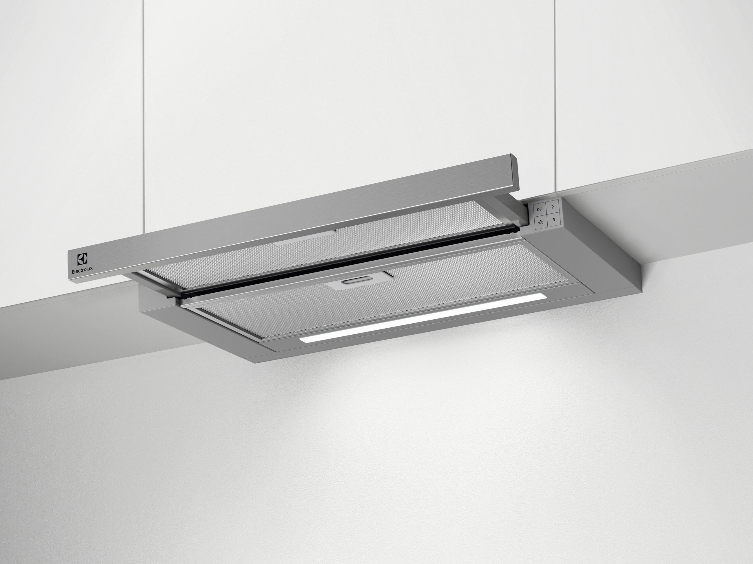 Electrolux Dunstabzugshaube Silber 69.8x39.5x30.0 cm