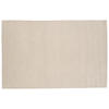 FLACHWEBETEPPICH 160/230 cm Weiß  - Weiß, LIFESTYLE, Textil (160/230cm) - P & B