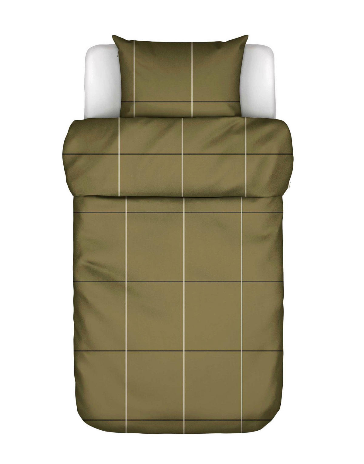 BETTWÄSCHE Suvie Perkal 135/200 cm  - Grün, KONVENTIONELL, Textil (135/200cm) - Marc O'Polo