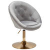 STUHL - Goldfarben/Grau, KONVENTIONELL (67/100/62cm) - MID.YOU