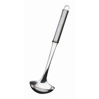 SOSSENLÖFFEL - Edelstahlfarben, Basics, Metall (28cm) - Justinus