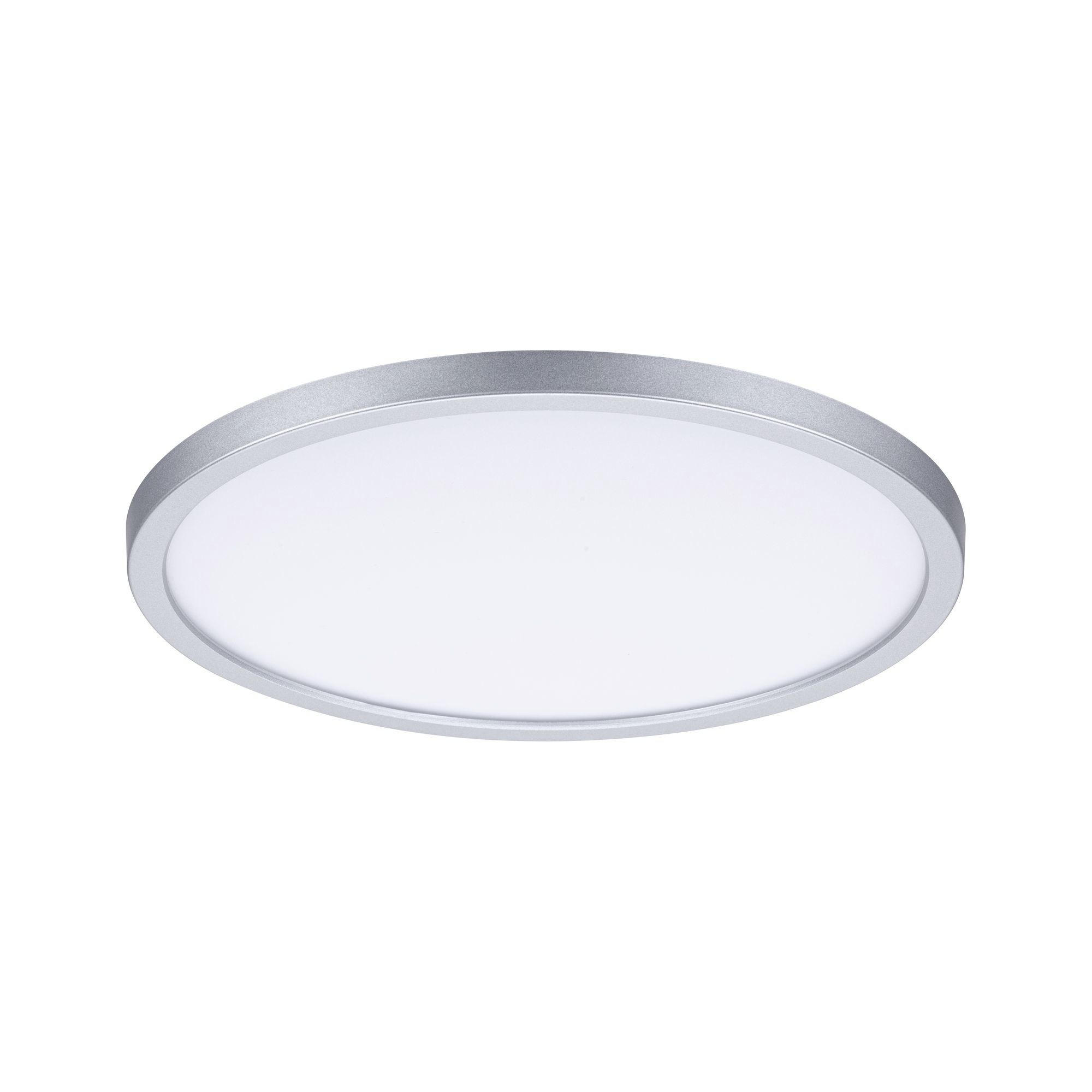 LED-PANEEL  - Chromfarben, Basics, Kunststoff (23,0cm) - Paulmann