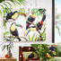 Tiere BILD - Multicolor, LIFESTYLE, Holz/Textil (120/90cm) - Monee