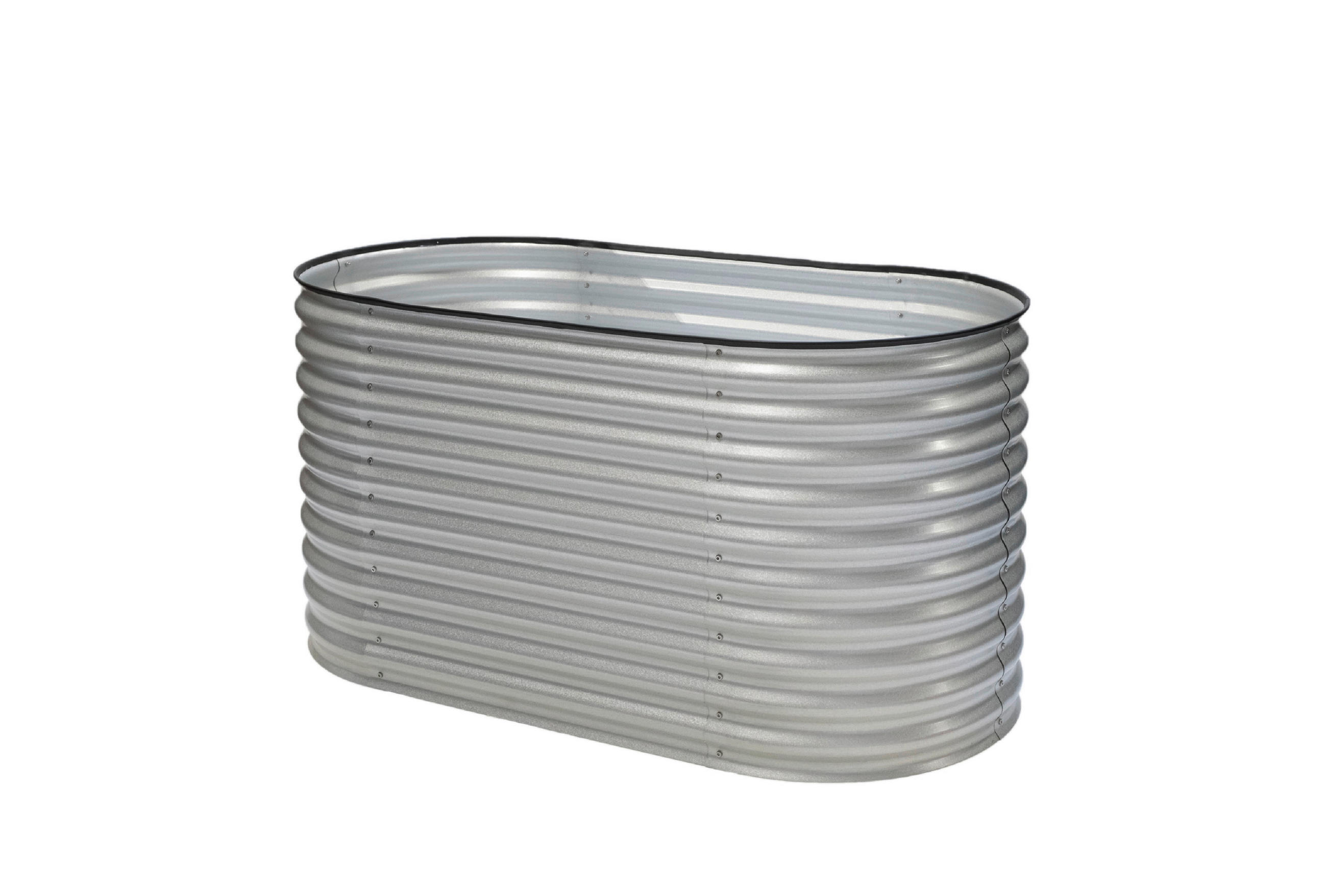 HOCHBEET 160/82/80 cm  - Silberfarben, Basics, Metall (160/82/80cm)