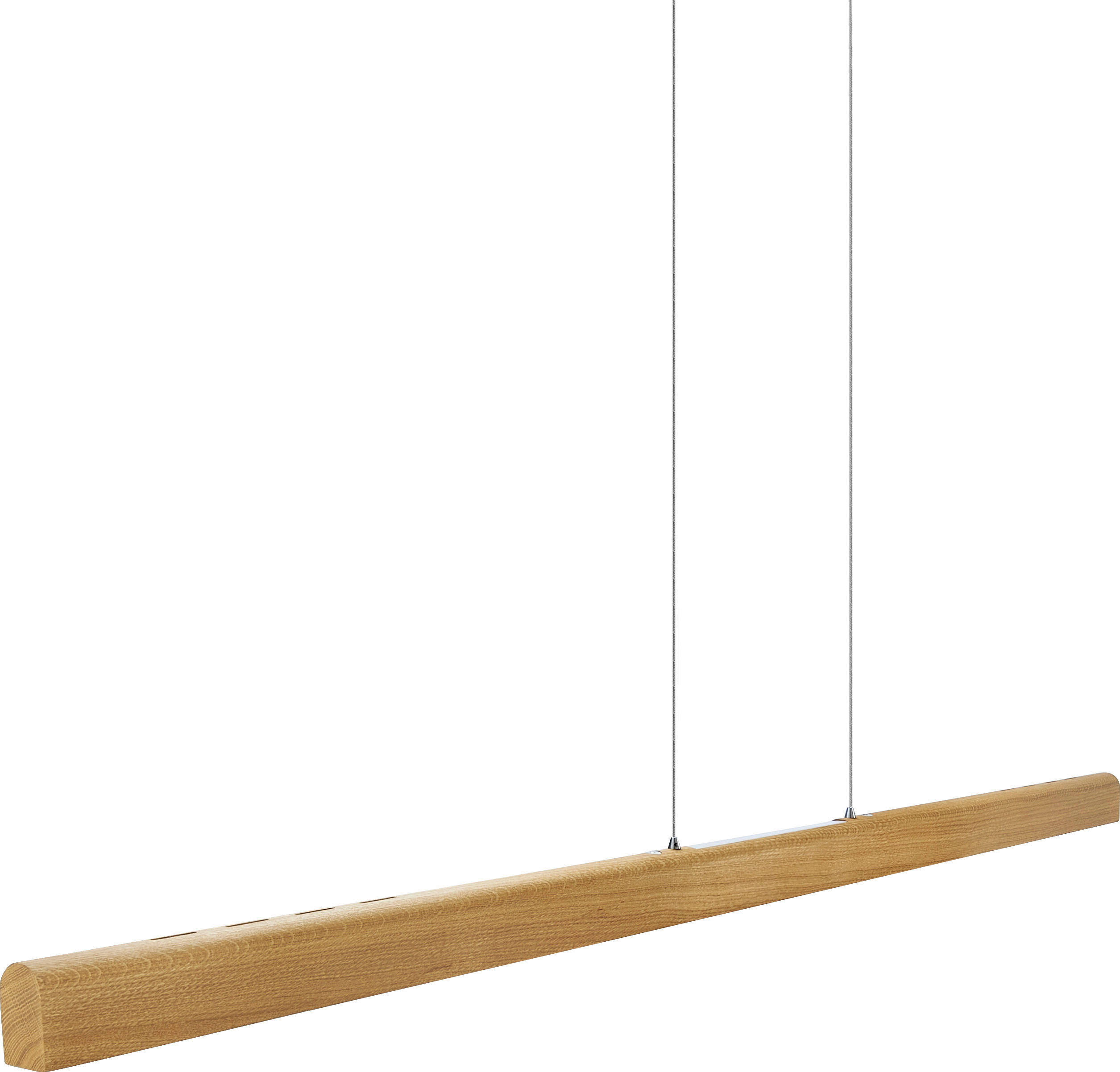 LED-HÄNGELEUCHTE    - Natur, Holz (160cm) - Herzblut