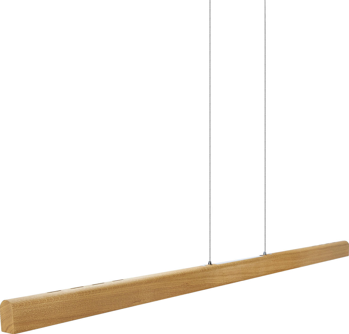 LED-HÄNGELEUCHTE    - Natur, Holz (160cm) - Herzblut